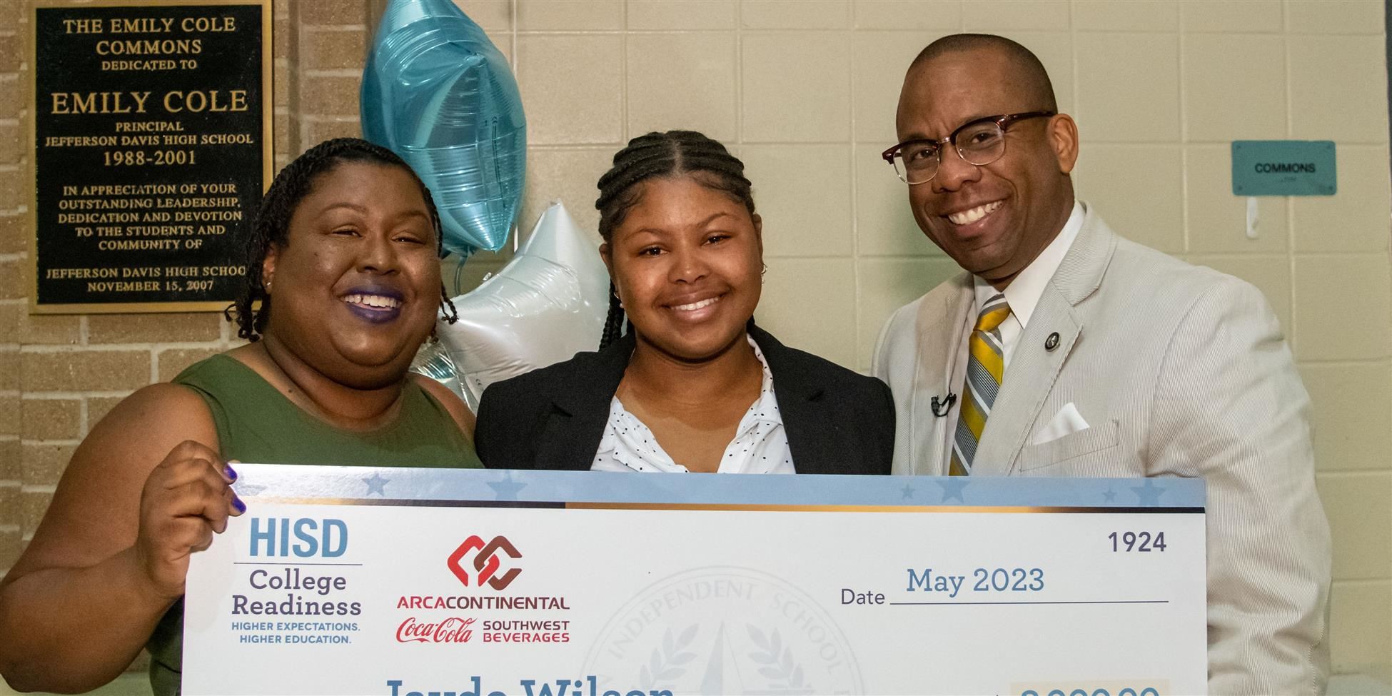  Jayde Wilson Scholarship Awardee